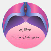 Ex-libris Sticker no. 2a