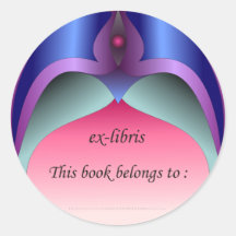 Ex-libris Sticker no. 2b