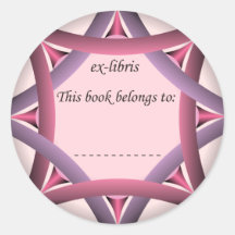 Ex-libris Sticker no. 3a