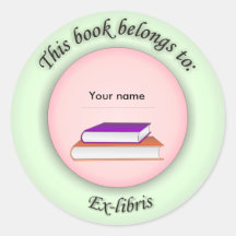 Ex-libris Sticker no. 4a