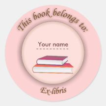 Ex-libris Sticker no. 4b