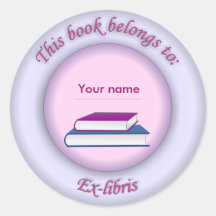 Ex-libris Sticker no. 4d