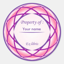Ex-libris Sticker no. 7b