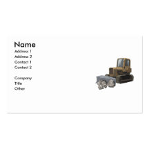 excavacting business card