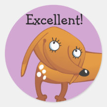 Excellent Reward Stickers - puppy