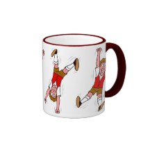 Excited boy coffee mug
