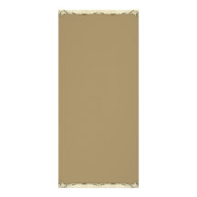 Exclusive brown texture custom rack card