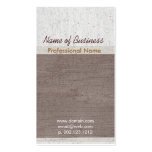 Exclusive Occupational Upscale Aged Business Card Template
