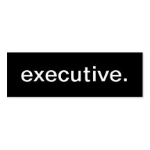 Executive Business Card