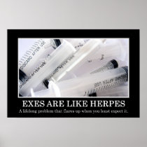 Exes are a lifelong disease you can't cure (L) Posters