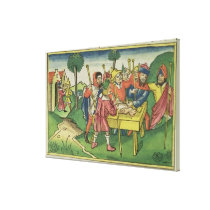 Exodus 12 The First Passover, from the 'Nuremberg canvas prints