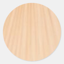 Exotic Cream - Artist Created Acrylic Look Round Stickers