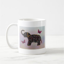 Exotic Jewel Elephant Mug