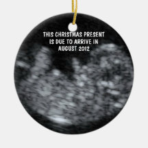 Expectant Mother Christmas Tree Ornament