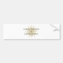 Expectation = Experience Bumper Sticker
