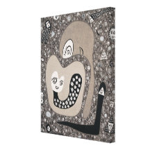 Expecting A Baby Stretched Canvas Prints