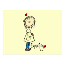 Expecting Baby T-shirts and Gifts Postcard