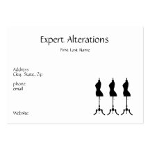 Expert Alterations Business Card