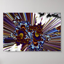 Exploding Fireworks Posters