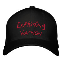 Exploding Vernon Embroidered Hats
