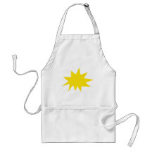 explosion new sign apron