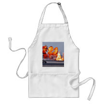 Explosions Flame Apron