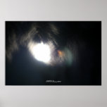 Expressive Moon Poster