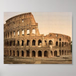 Exterior of the Coliseum, Rome, Italy classic Phot Posters