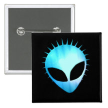 Extra Terrestrial Square Pin