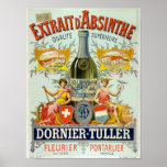 Extrait d'Absinthe Vintage Poster Art