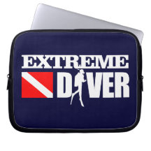Extreme Diver 2 Laptop Sleeve