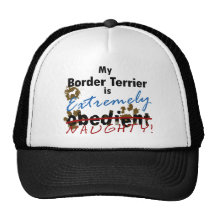 Extremely Naughty Border Terrier Mesh Hat
