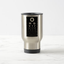 eye chart coffee mug