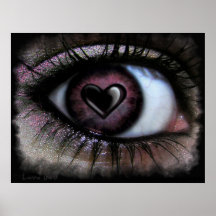 Eye Heart U Poster