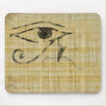 Eye of Horus on Papyrus Mouse Pad