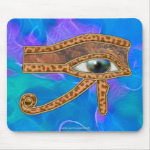 EYE OF HORUS, WADJET Egyptian Mousepad