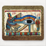 EYE OF HORUS, WADJET Egyptian Mousepad