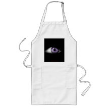 Eye of Purple Cute Cool Eyeball Design Aprons