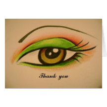 Eye Thank  you Card