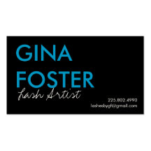 Eyelash Extension Lash Artist Business Card Template