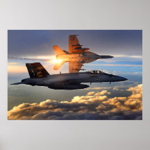 F18's Releasing Flares Poster