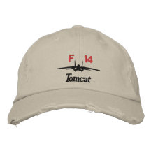 F-14 Golf Hat Embroidered Baseball Cap