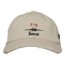 F-14 Golf Hat Embroidered Baseball Caps