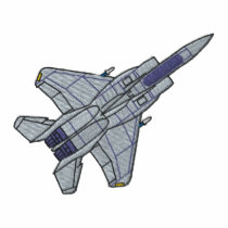 F-15 Eagle embroidered shirts