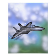 F-15 Fighter Personalised Invitations