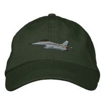 F-16 Fighter Embroidered Hats