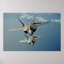 F-22 Raptors Poster