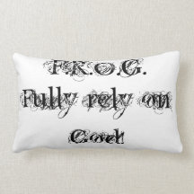 F.R.O.G. American MoJo Pillow