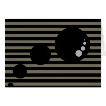 Fabulous Circles Blank Note Card