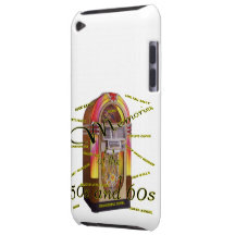 Fabulous fifties juke box iPod Case-Mate cases